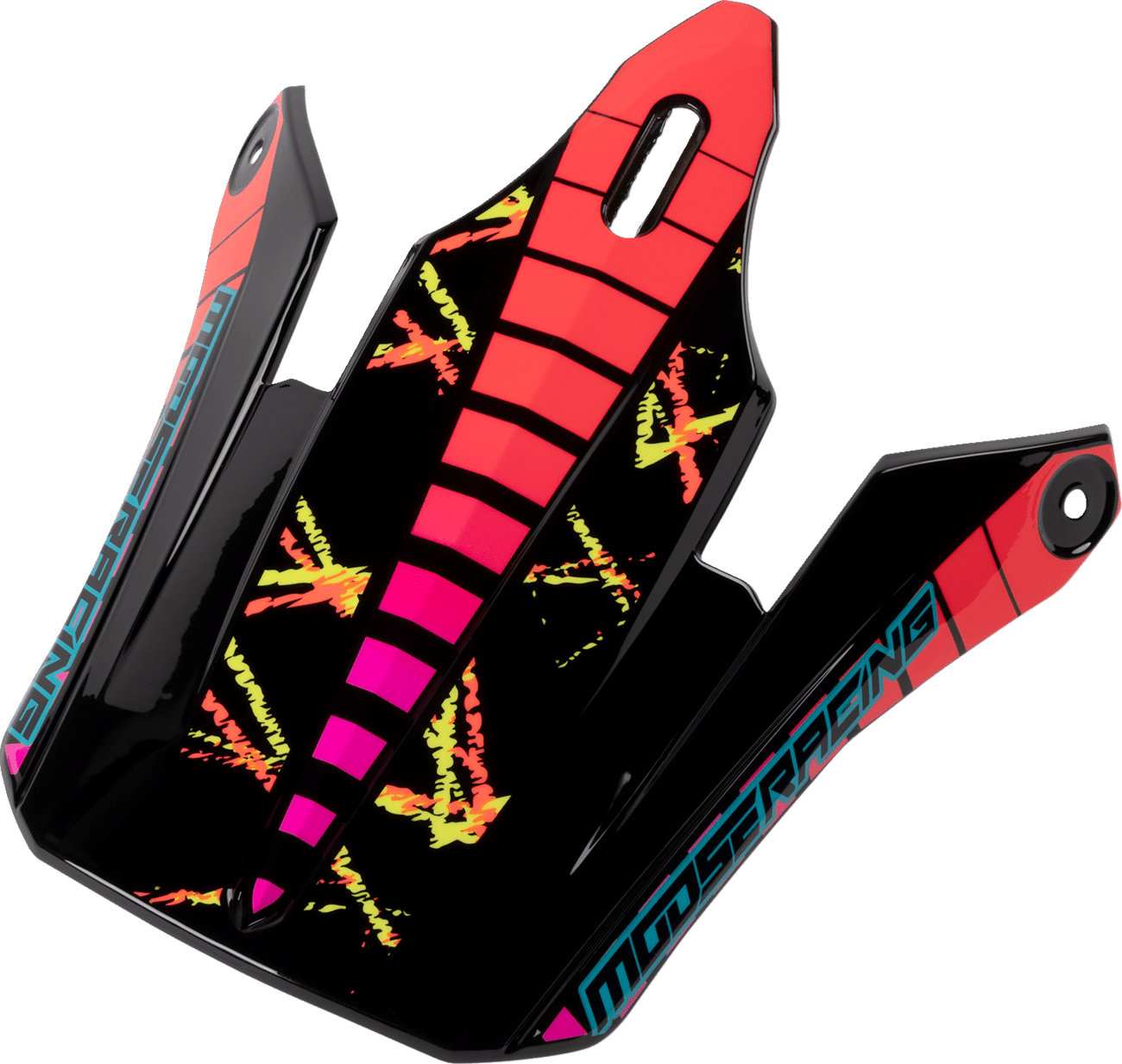 MOOSE OFFROAD Youth F.I. Peak - Vaporwave - Black/Pink (Part 0132-1764) - Kelly Motorsports