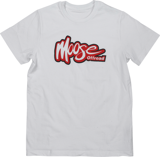 Moose Offroad Youth Off-Road T-Shirt - White, Medium - Part 3032-3703 - Kelly Motorsports