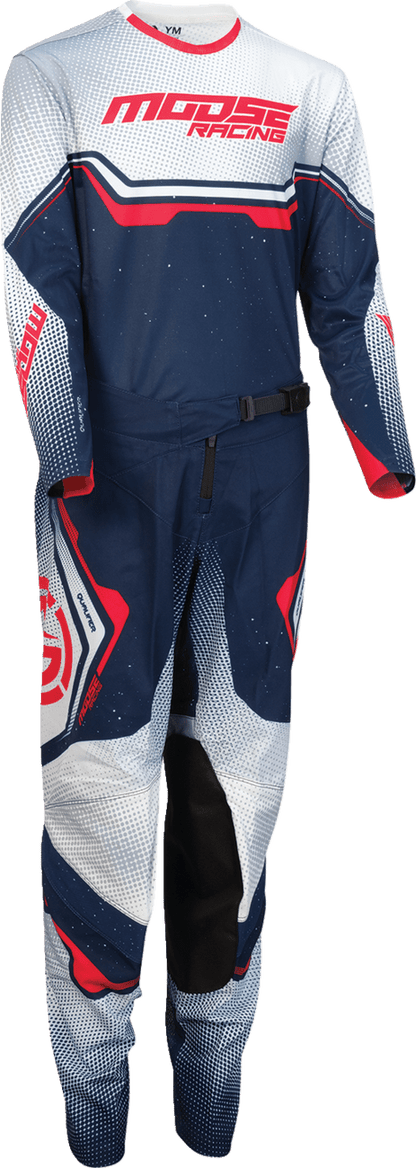 Moose Offroad Youth Qualifier® Jersey - Red, White & Blue, XL, Part 2912-2630 - Kelly Motorsports