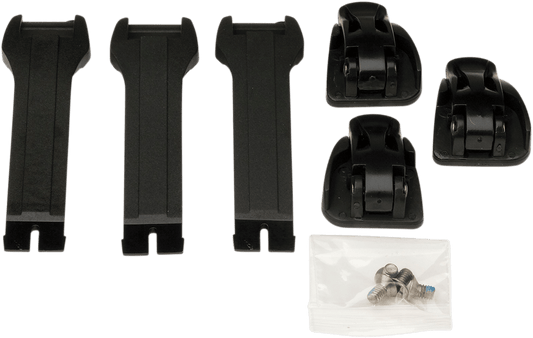 MOOSE OFFROAD Youth Short Black Strap and Buckle Kit (Part Number 3430-0842) - Kelly Motorsports
