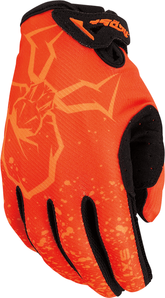 Moose Offroad Youth SX1™ Gloves Orange XL - Part 3332-1757 - Kelly Motorsports
