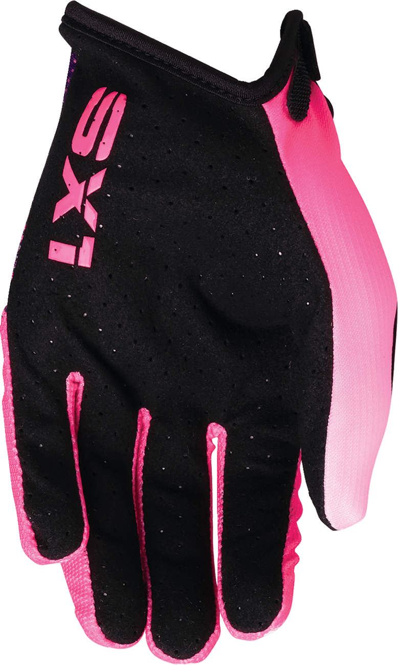 MOOSE OFFROAD Youth SX1™ Gloves - Pink/Purple, Small (Part Number 3332-1903) - Kelly Motorsports