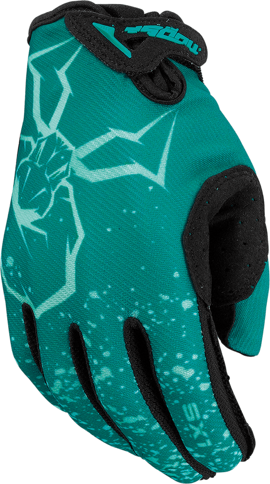 MOOSE OFFROAD Youth SX1™ Gloves - Teal Large - Part 3332-1761 - Kelly Motorsports