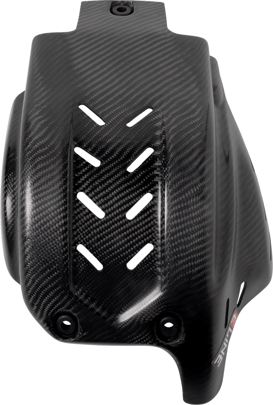 Moose Offroad YSP45020 Carbon Fiber Skid Plate for Yamaha YZ 250/450 and FX Models - Kelly Motorsports