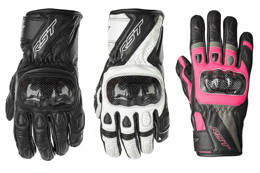 Motorcycle Gloves 1, 3, 5 - Side by Side