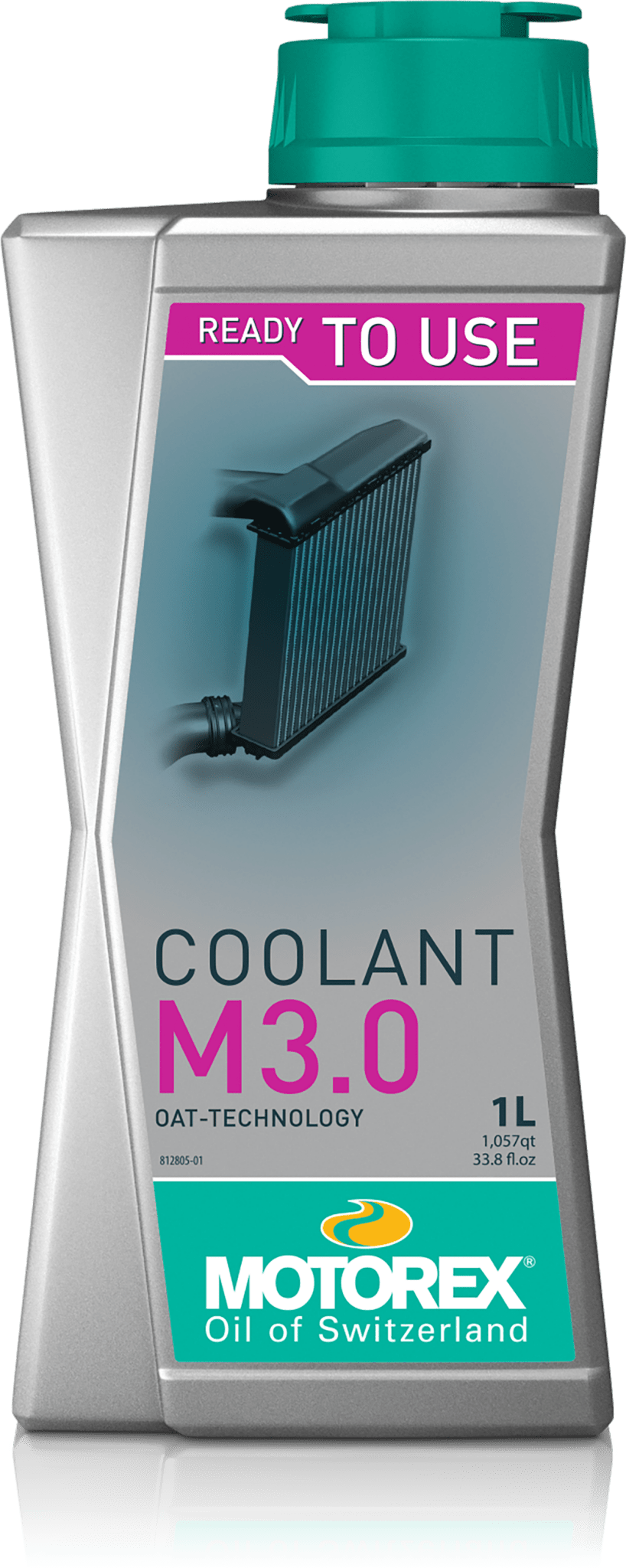 Motorex Coolant M3.0 Ready To Use 1L 308100 - Kelly Motorsports