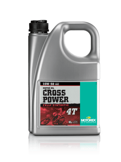 Motorex Cross Power Motor Oil 10w50 4T 4L 305692 - Kelly Motorsports