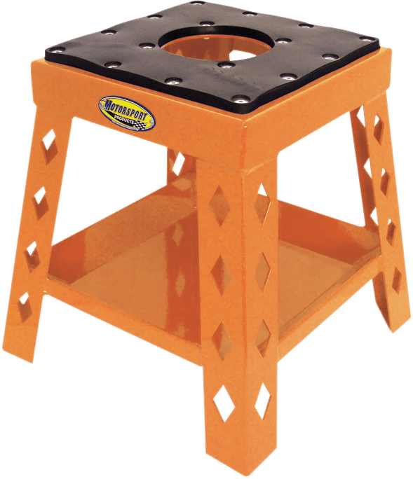 MOTORSPORT PRODUCTS Mini/Super Moto Stand with Rubber Top Pad and Tool Tray - Kelly Motorsports