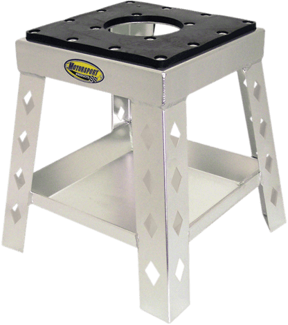 MOTORSPORT PRODUCTS Mini/Super Moto Stand with Rubber Top Pad and Tool Tray - Kelly Motorsports