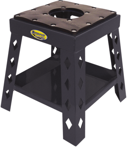 MOTORSPORT PRODUCTS Mini/Super Moto Stand with Rubber Top Pad and Tool Tray - Kelly Motorsports