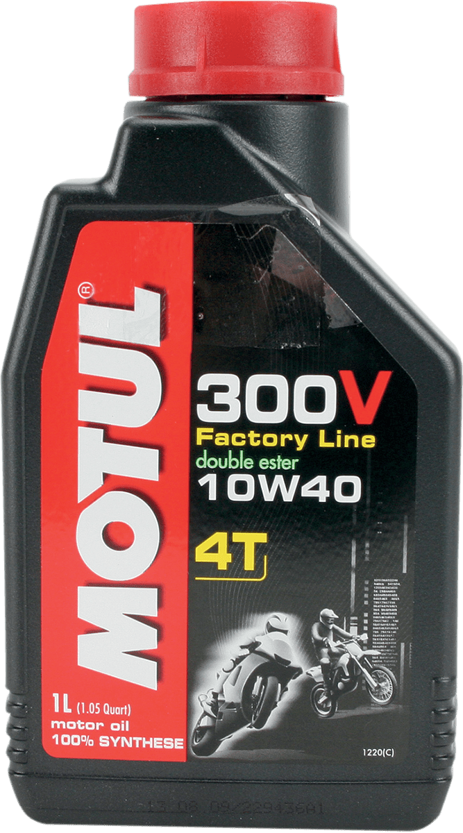 MOTUL 300V Synthetic Ester Oil 10W-40 1L 104118 - Kelly Motorsports