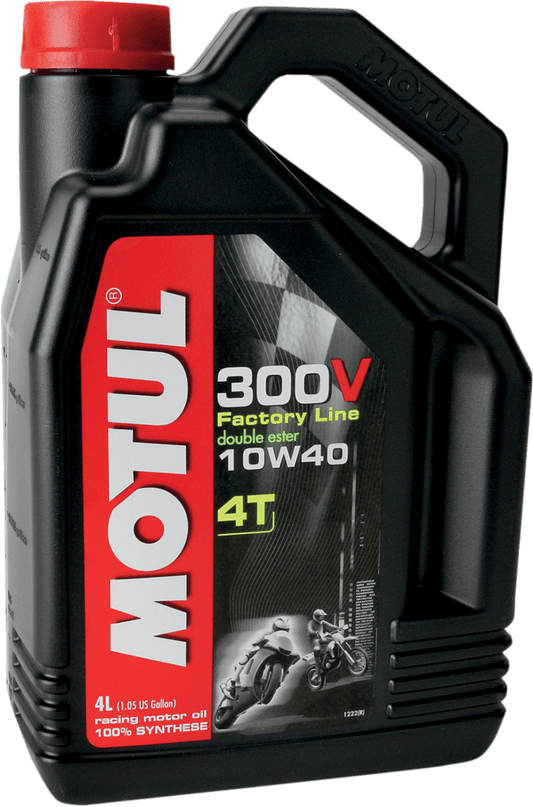 MOTUL 300V Synthetic Ester Oil 10W-40 4L 104121 - Kelly Motorsports