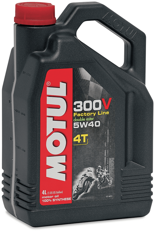 MOTUL 300V Synthetic Ester Oil 5W-40 4L 104115 - Kelly Motorsports