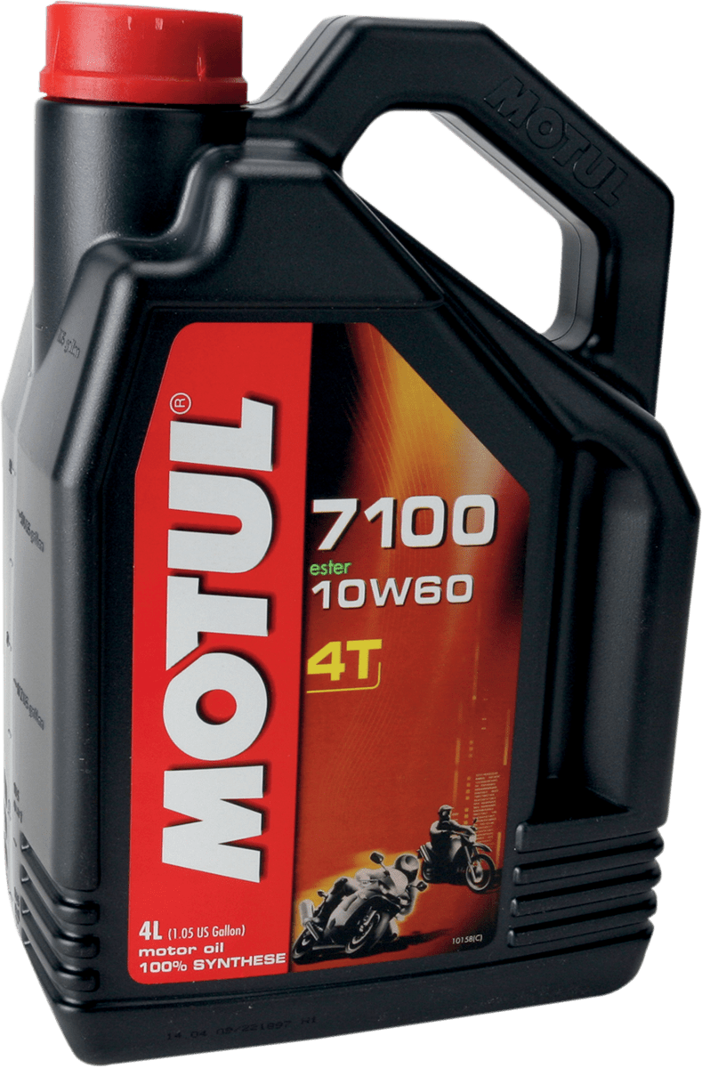 MOTUL 7100 4T Synthetic Oil 10W-60 4L 104101 - Kelly Motorsports