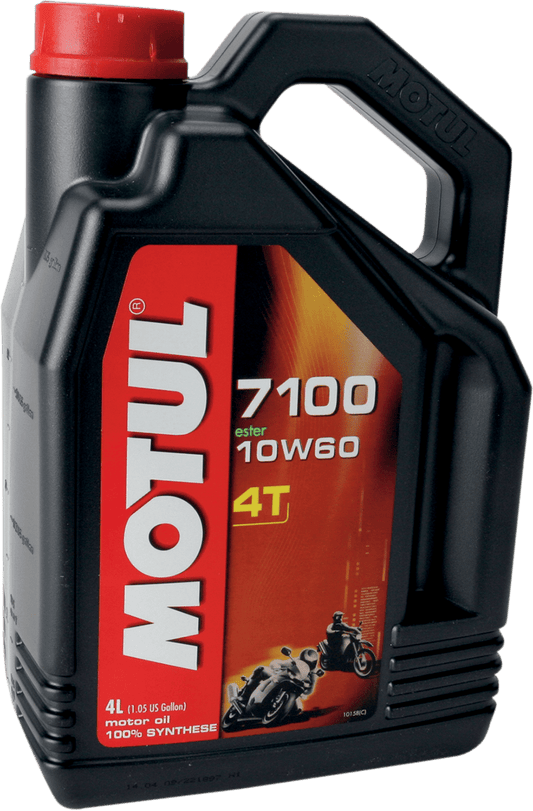 MOTUL 7100 4T Synthetic Oil 10W-60 4L 104101 - Kelly Motorsports
