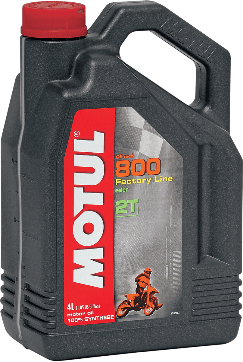 MOTUL 800 2T Off-Road Synthetic Oil 4L 104039 - Kelly Motorsports
