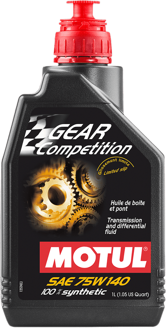 MOTUL Competition Gear Oil 75W-140 1L 105779 - Kelly Motorsports