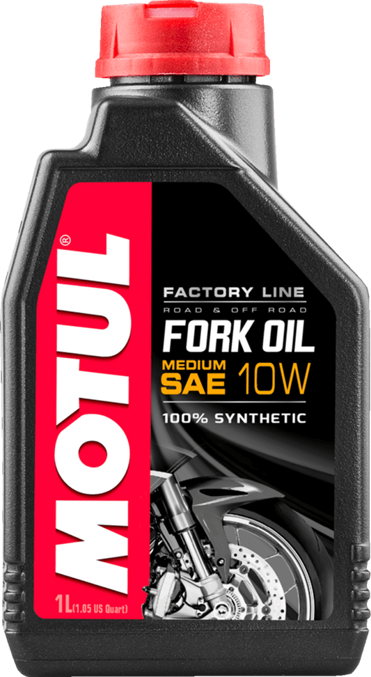 MOTUL Medium Factory Line Fork Oil 10W 114439 - Kelly Motorsports
