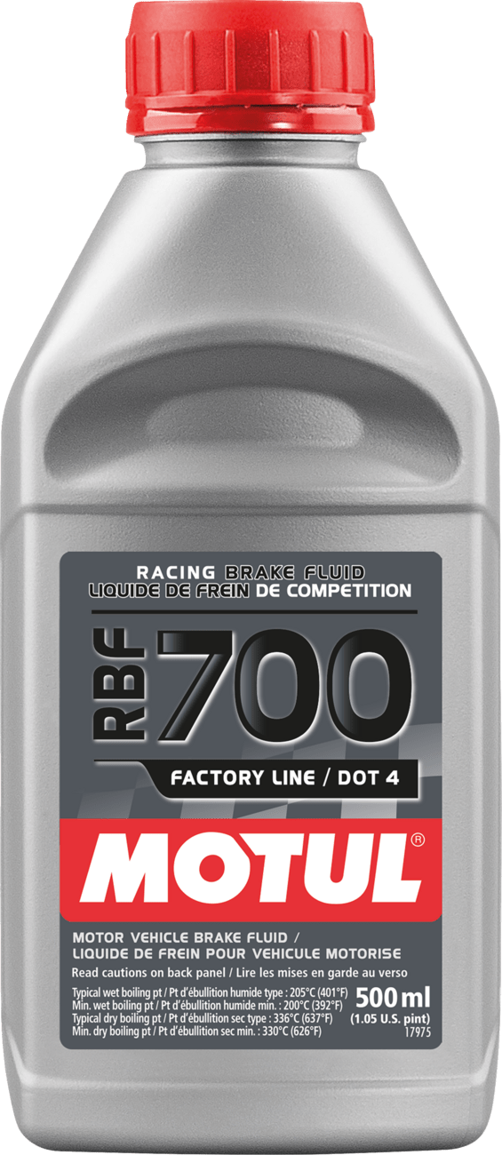 MOTUL RBF Factory DOT 4 Brake Fluid 500 ml 111257 - Kelly Motorsports