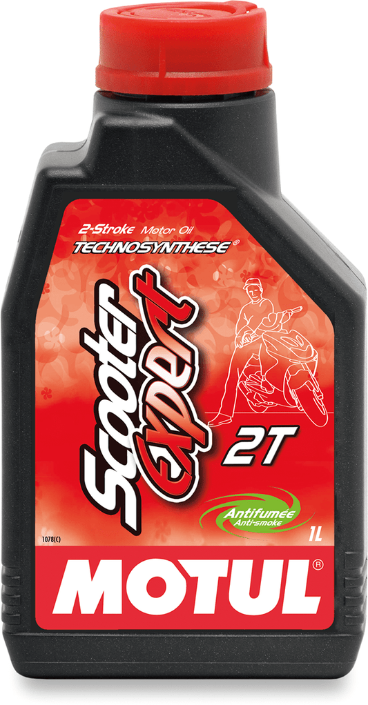MOTUL Scooter Expert 2T Synthetic Blend Oil 1L 105880 - Kelly Motorsports