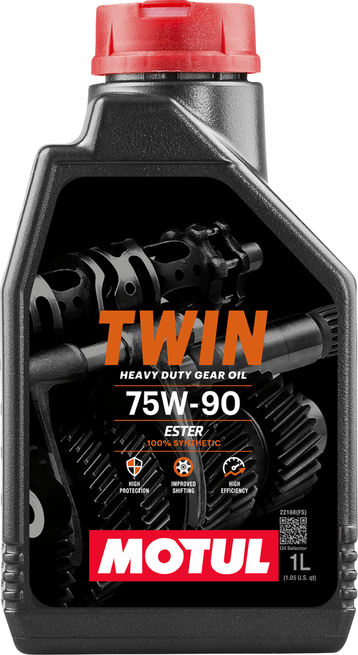 MOTUL Twin Heavy-Duty Synthetic Gear Oil 75W90 1L 114634 - Kelly Motorsports