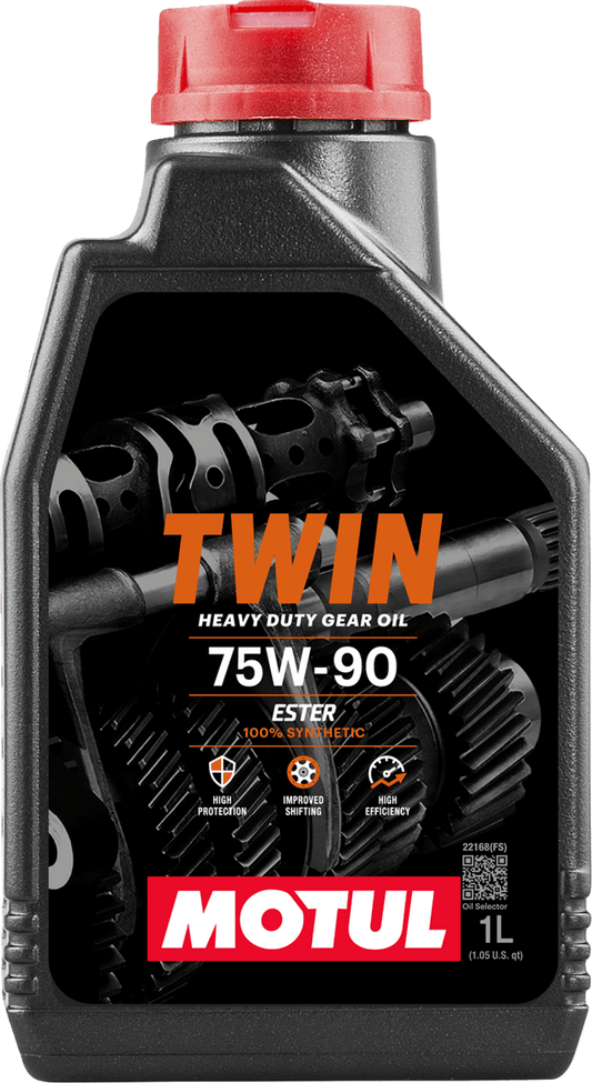 MOTUL Twin Heavy-Duty Synthetic Gear Oil 75W90 1L 114634 - Kelly Motorsports