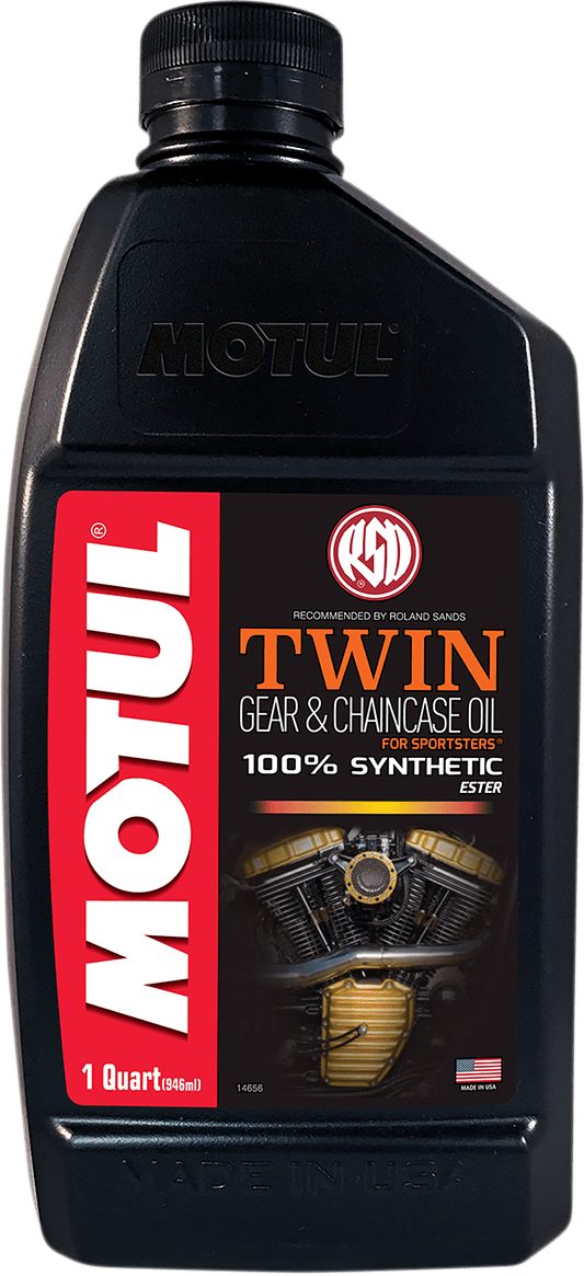 MOTUL V-Twin Synthetic Gear & Chaincase Oil 1 Qt 108063 - Kelly Motorsports