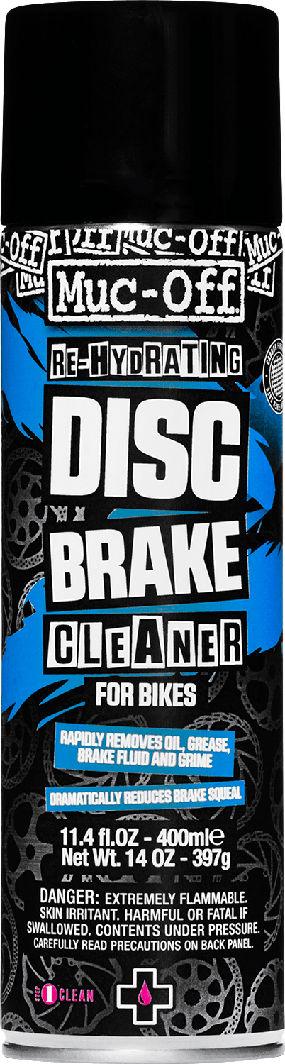 MUC-OFF USA E-Bike Disc Brake Cleaner - Aerosol - 400 ml 913US - Kelly Motorsports