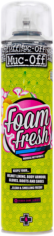 MUC-OFF USA Foaming Helmet Freshener - 13.5 U.S. fl oz. - Aerosol 199US - Kelly Motorsports