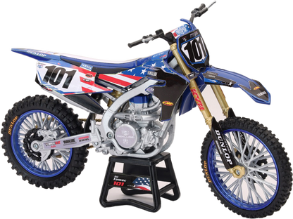 New-Ray 1:12 Scale MXON Yamaha YZ450F Eli Tomac #101 Die-Cast Dirt Bike Replica - Kelly Motorsports
