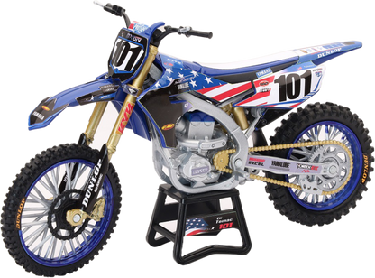 New-Ray 1:12 Scale MXON Yamaha YZ450F Eli Tomac #101 Die-Cast Dirt Bike Replica - Kelly Motorsports