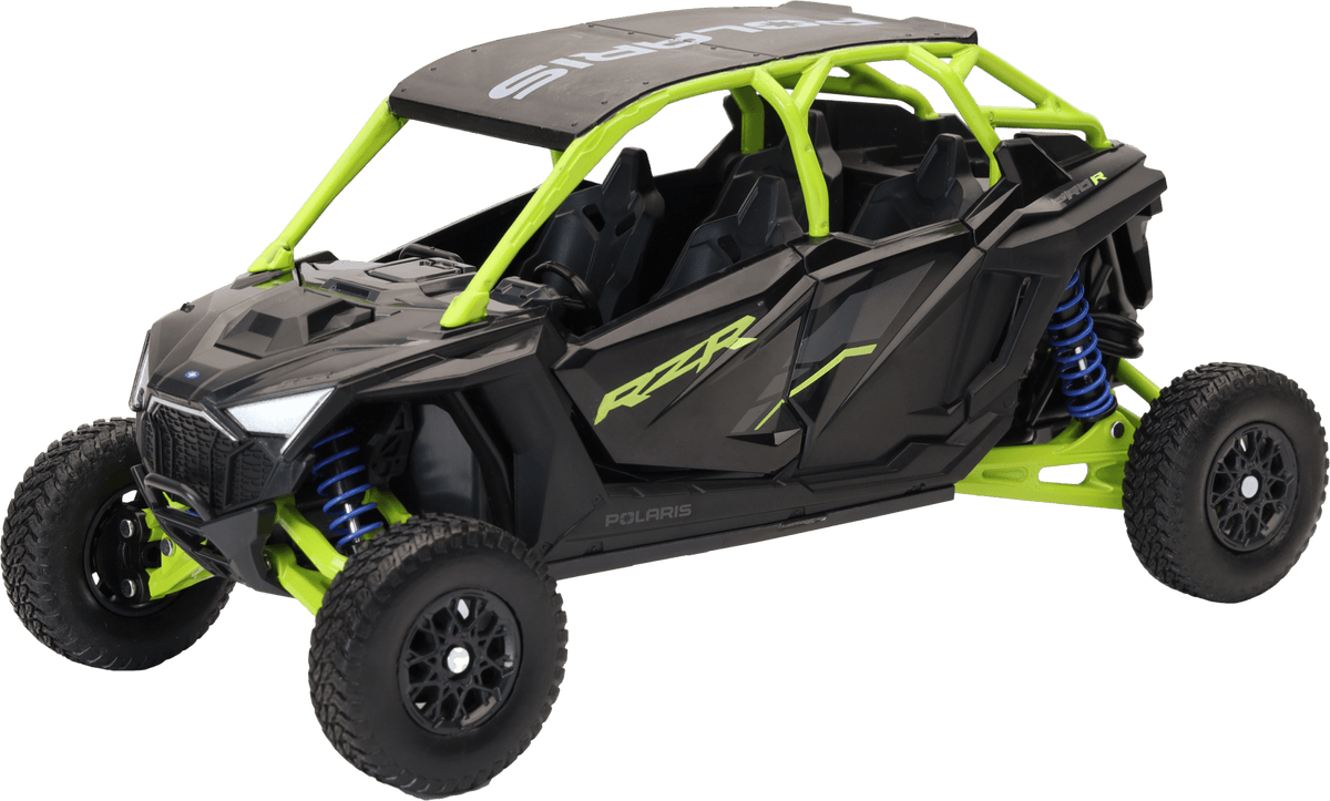 New-Ray 1:18 Scale Polaris RZR Pro R4 Die-Cast UTV Replica – Matte Onyx Black - Kelly Motorsports