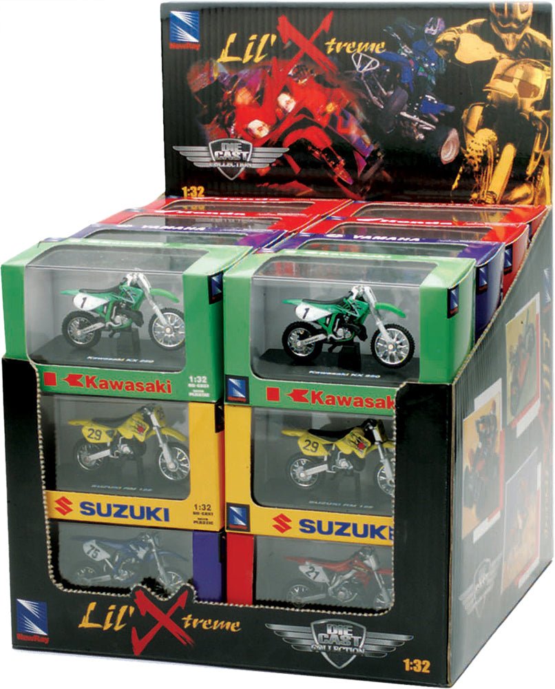 New-Ray 1:32 Scale ATV & Race Bike Die-Cast Replica Set - Assorted Models - Kelly Motorsports