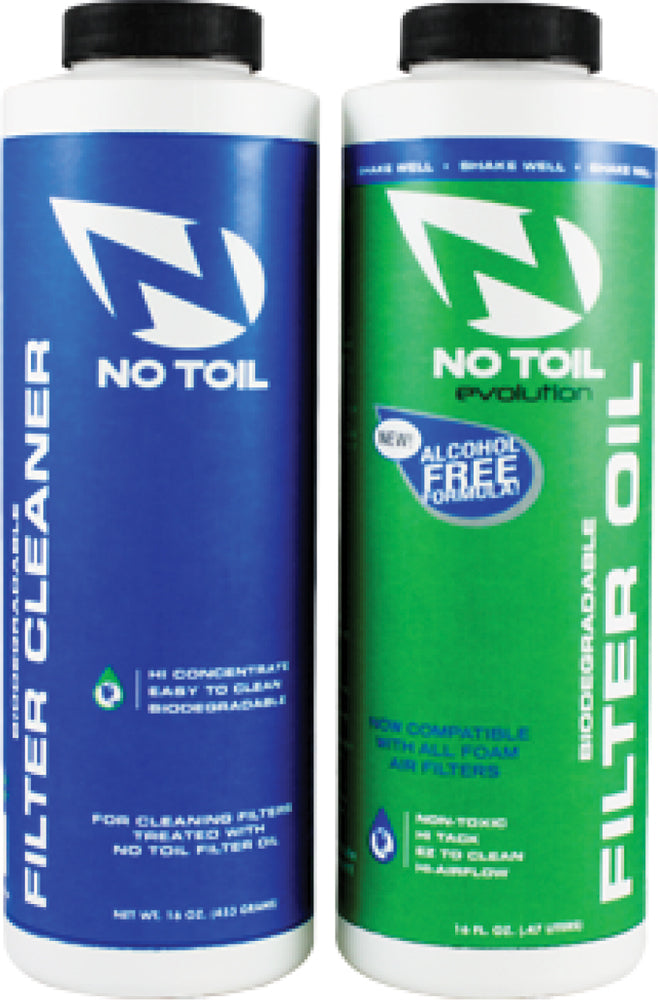 NO TOIL Evolution Air Filter Oil 2 - Pack - Non - Flammable, Biodegradable Foam Filter Oil - Kelly Motorsports