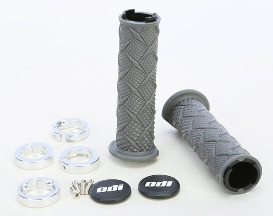 ODI ATV X Treme LockOn Grip Silver (Part #J30XTH-S) - Kelly Motorsports