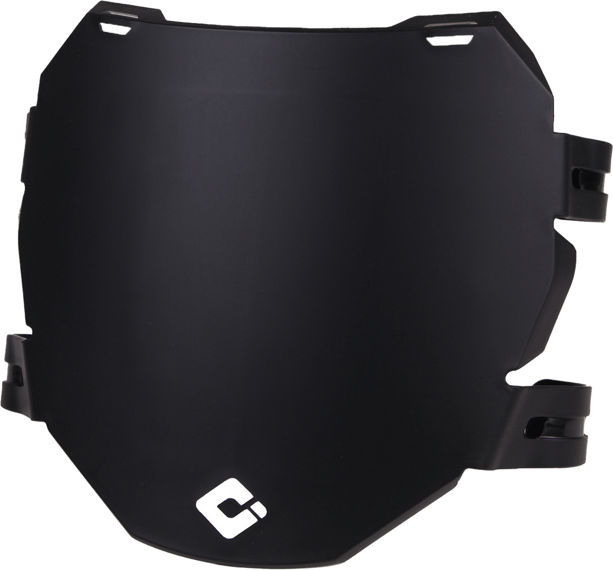 ODI D70DP-B Downhill/E Bike Number Plate Black with Aero and Cable Management Design - Kelly Motorsports