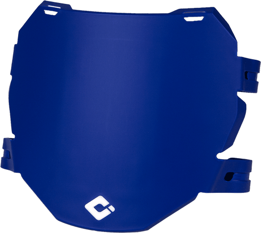 ODI Downhill/E Bike Number Plate Blue - Part D70DP-U for Enhanced Aero Performance and Visibility - Kelly Motorsports