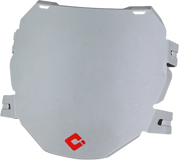 ODI Downhill/E Bike Number Plate Graphite D70DP-G - Designed for World Cup DH Racing - Kelly Motorsports