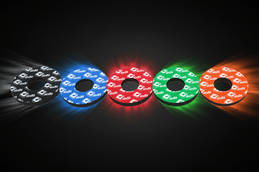 ODI Grip Donuts Black Blue Red Green or Orange - Kelly Motorsports