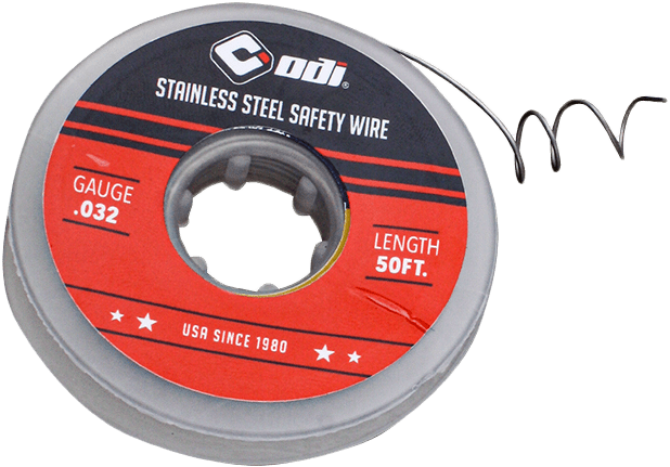 ODI H70SSW-50 Stainless Steel Safety Wire, 50 Feet - Kelly Motorsports