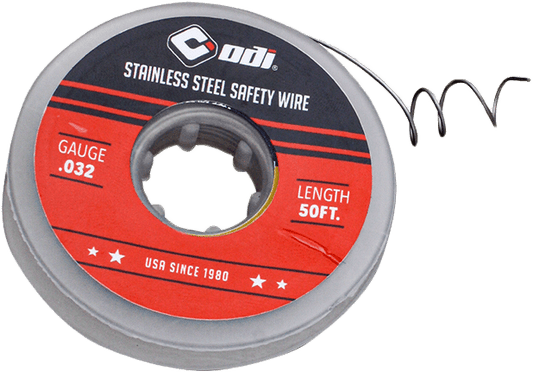 ODI H70SSW-50 Stainless Steel Safety Wire, 50 Feet - Kelly Motorsports