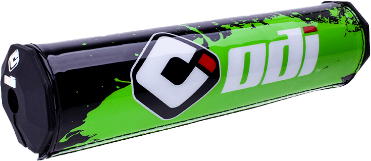 ODI H75BPS-NB 245mm Cross Bar Pad Green / Black for Mountain Bikes and BMX - Kelly Motorsports