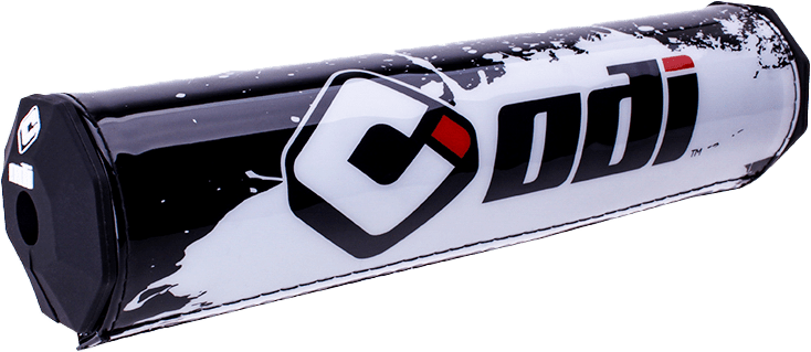 ODI H75BPS-WB 245mm Cross Bar Pad White / Black for BMX and Mountain Bikes - Kelly Motorsports