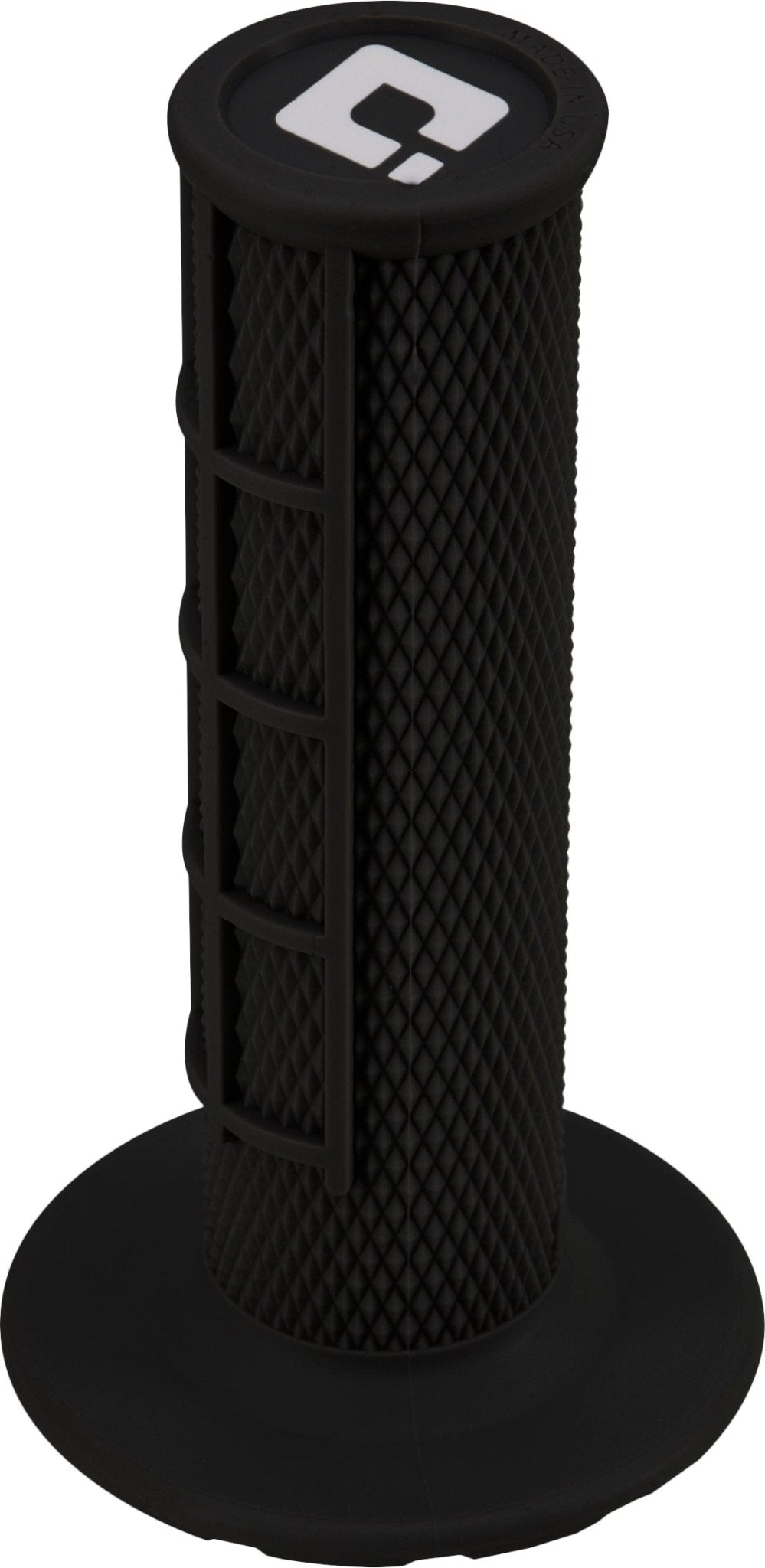 ODI Half Waffle Lock On Grip Black (Part H36HWB) for MX Bikes - Kelly Motorsports