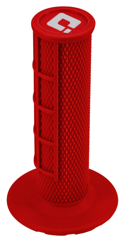ODI Mini MX Half Waffle Grips Red (Part H01MMR) for 50cc Mini Bikes - Kelly Motorsports