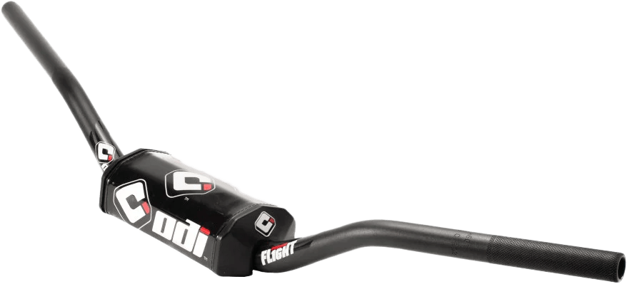 ODI Podium Flight Handlebar for ATV & MX 1 1/8 Inch Black - Part H681CFB - Kelly Motorsports