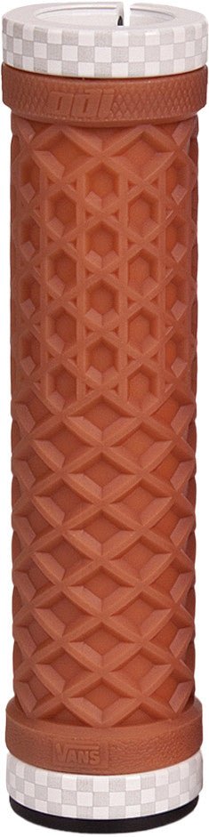 ODI Vans Lock On Grips 130mm No Flange Gum Rubber - Enhanced Control and Durability - Kelly Motorsports