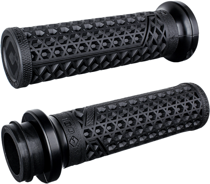 ODI Vans Signature TBW 1-Inch Black/Matte Black Motorcycle Grip System - Kelly Motorsports