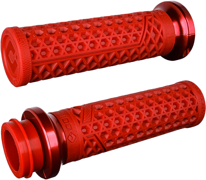 ODI Vans Signature TBW 1-Inch Dark Red/Red Motorcycle Handlebar Grips – V31VHTWDR-R - Kelly Motorsports