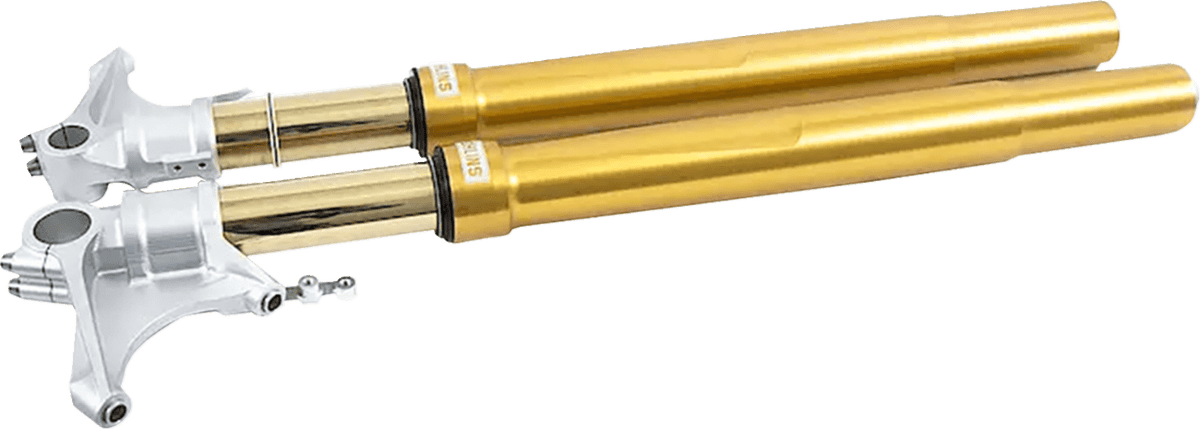 OHLINS FGRT 308 Inverted 48 mm Gold Fork Cartridge Kit for Mountain Bikes - Kelly Motorsports